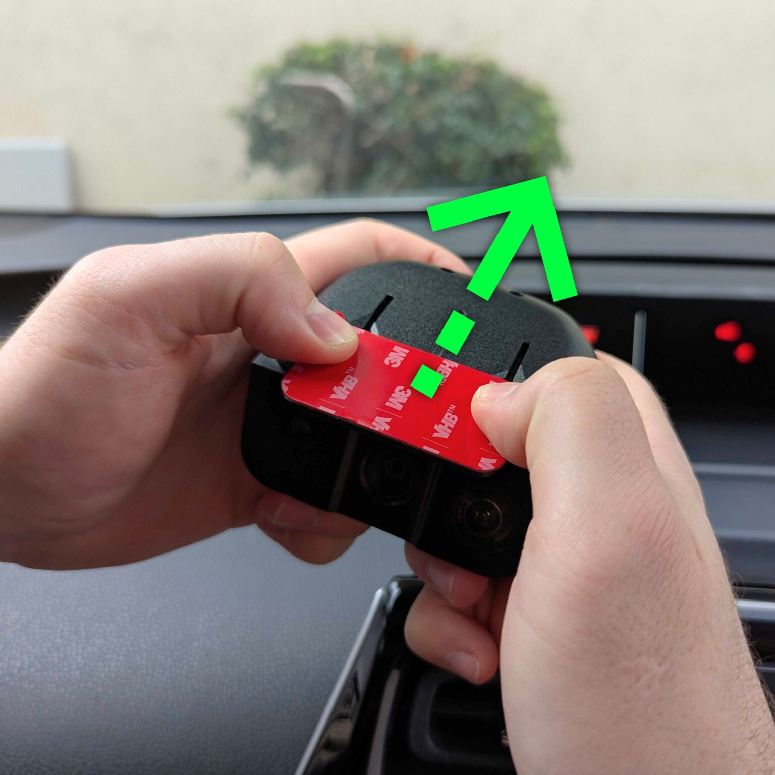 attach a mount to your comma four